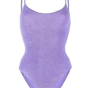 NWT - Blooming Jelly Crinkle Lilac One Piece Size Large